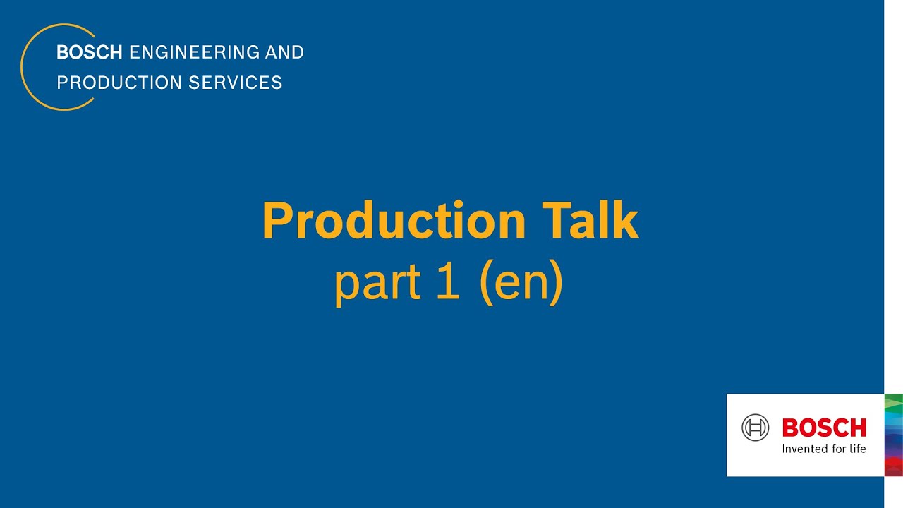 Production Talk - Part1 (EN)
