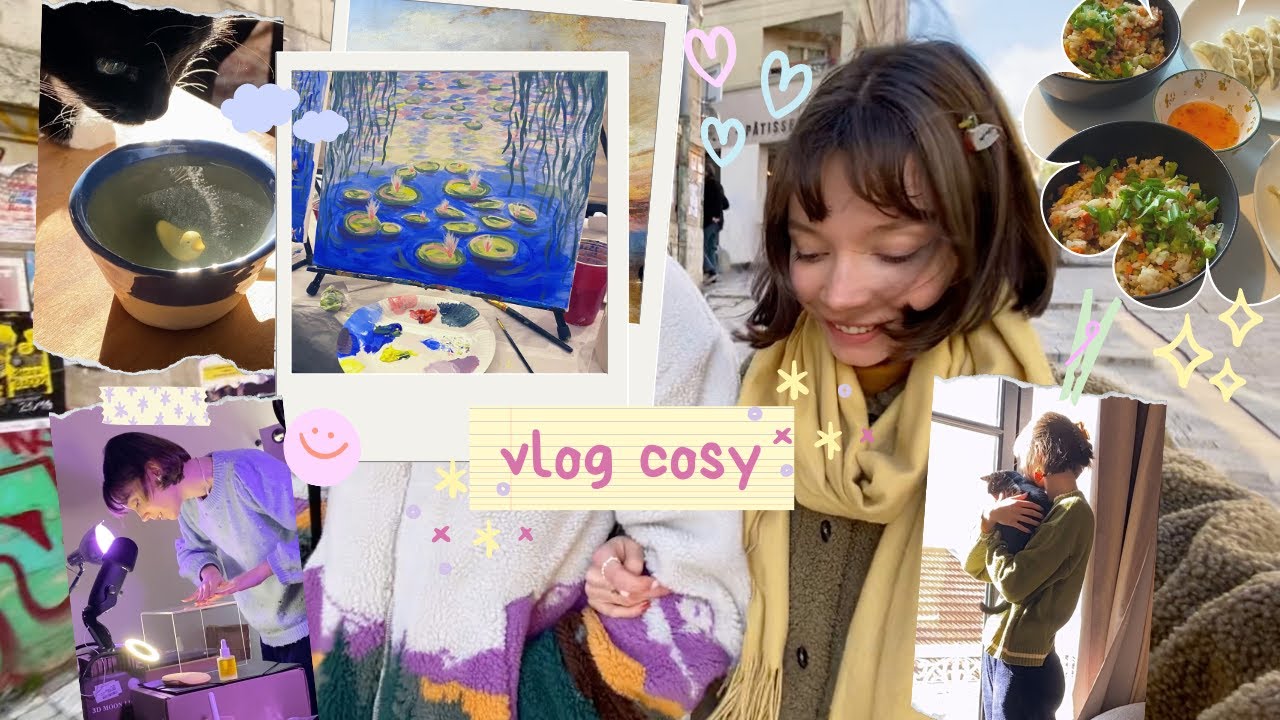 art, balades, asmr 🌷 une chouette semaine dans ma vie // vlog cosy