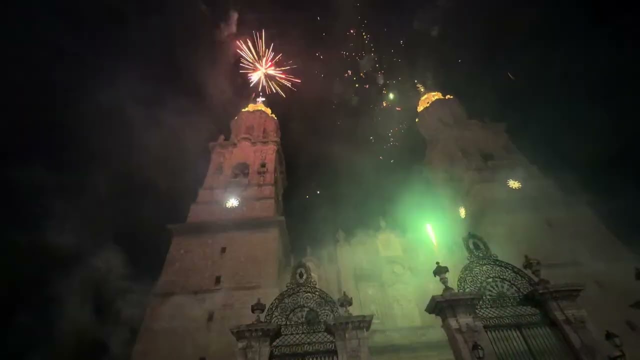 Encendido de la Catedral de Morelia 14/2/2026.