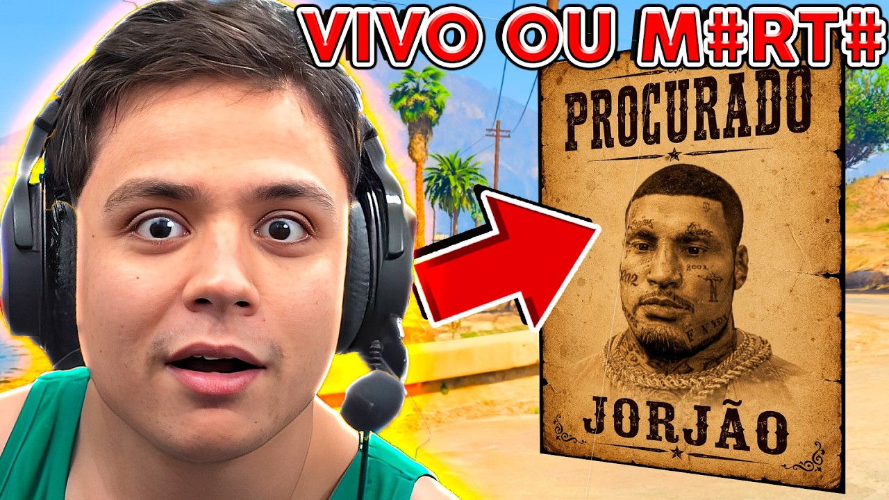 A CIDADE INTEIRA EST&Aacute; ATR&Aacute;S de MIM 😱 GTA RP (Paulinho o LOKO)