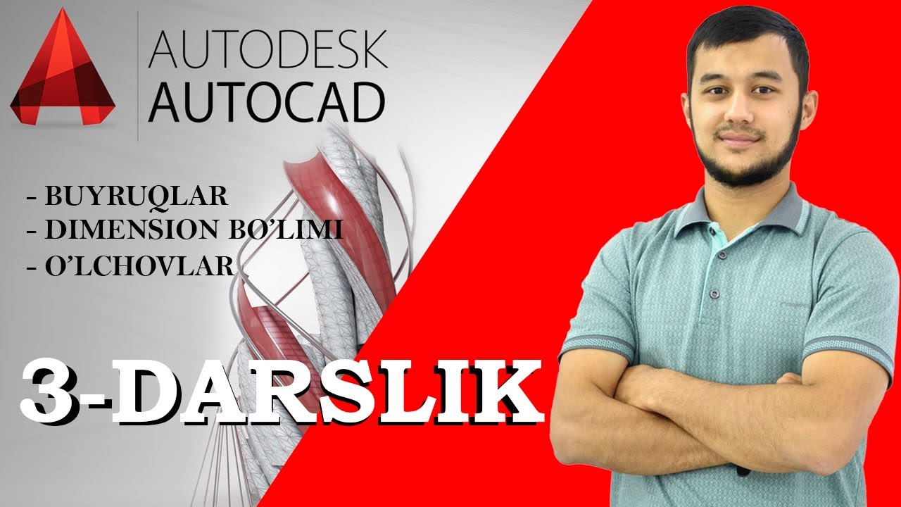 Buyruqlar va Dimension bo'limi 3 - darslik