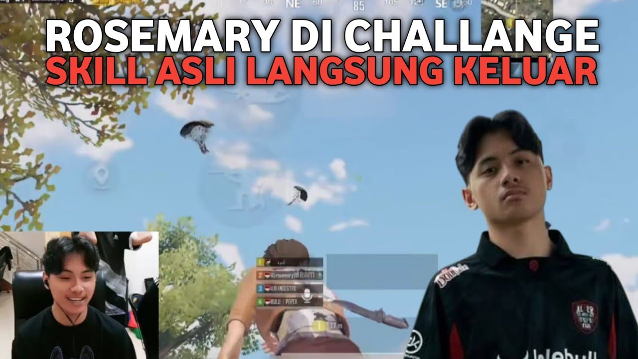 Ketika ae rosemary di challange - skill asli nya keluar di ultimate royal 👑 