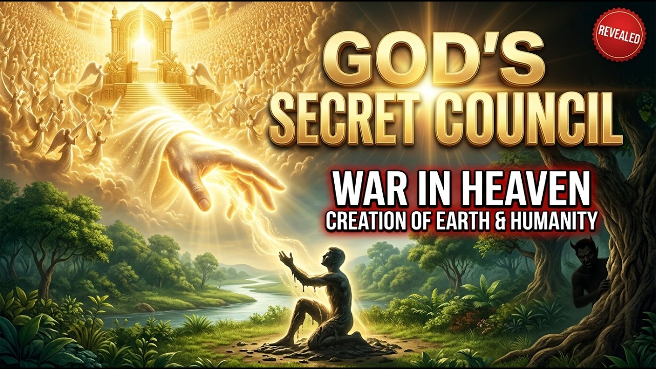 GOD'S SECRET COUNCIL REVEALED: War in Heaven, Creation of Earth & Humanity |