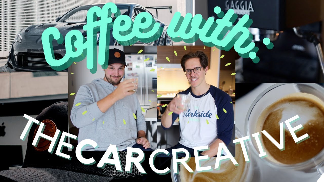 I TAUGHT ALEX FROM 'THE CAR CREATIVE' HOW TO MAKE AN ESPRESSO