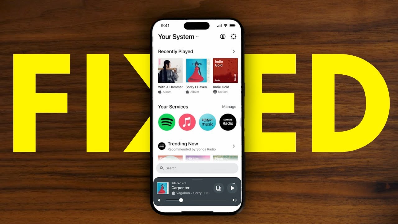 The new SONOS app is FINALLY amazing! Here's why...