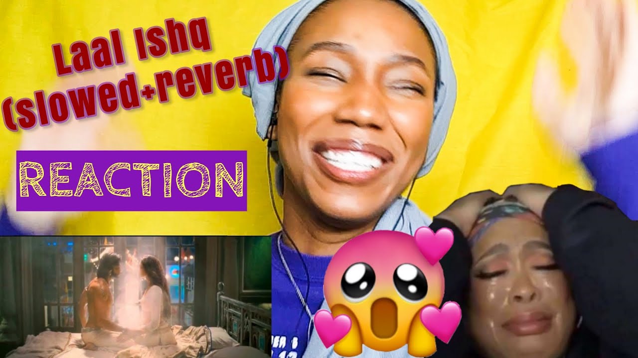 French Bollywood fan react to Laal Ishq (slowed and reverb version) | Ram Leela | CRAZIEST REACTION😍