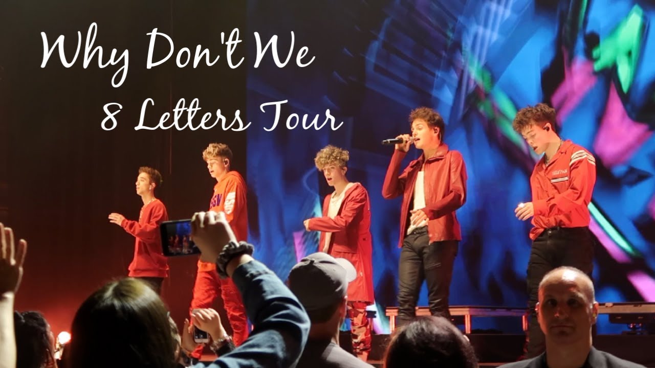 Why Don't We 8 LETTERS TOUR CONCERT Vlog: Las Vegas