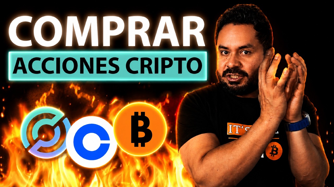 ESTAS ACCIONES CRIPTO las DEBER&Iacute;A COMPRAR un INVERSOR