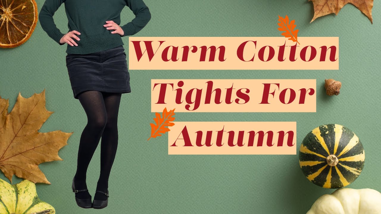 Organic Cotton Eco Tights | Cosy Autumnal Tights | Charnos & Golden Lady Try On & Review