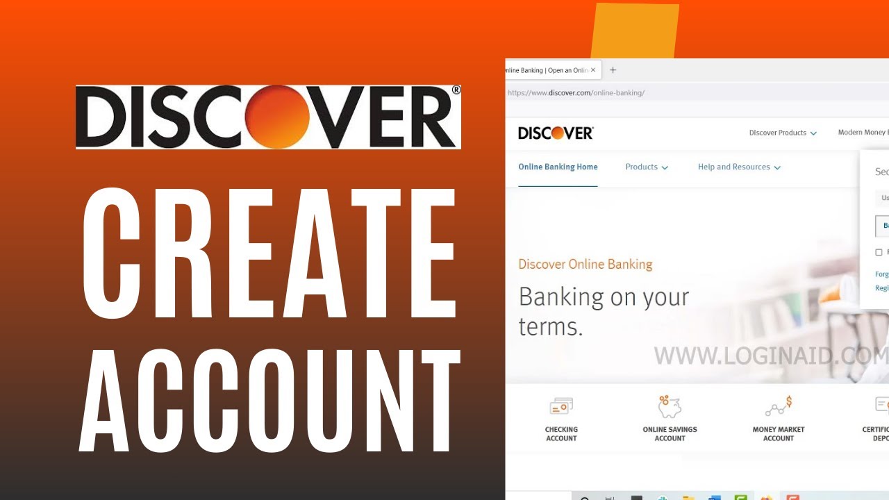 How to Sign Up to Discover Bank Account