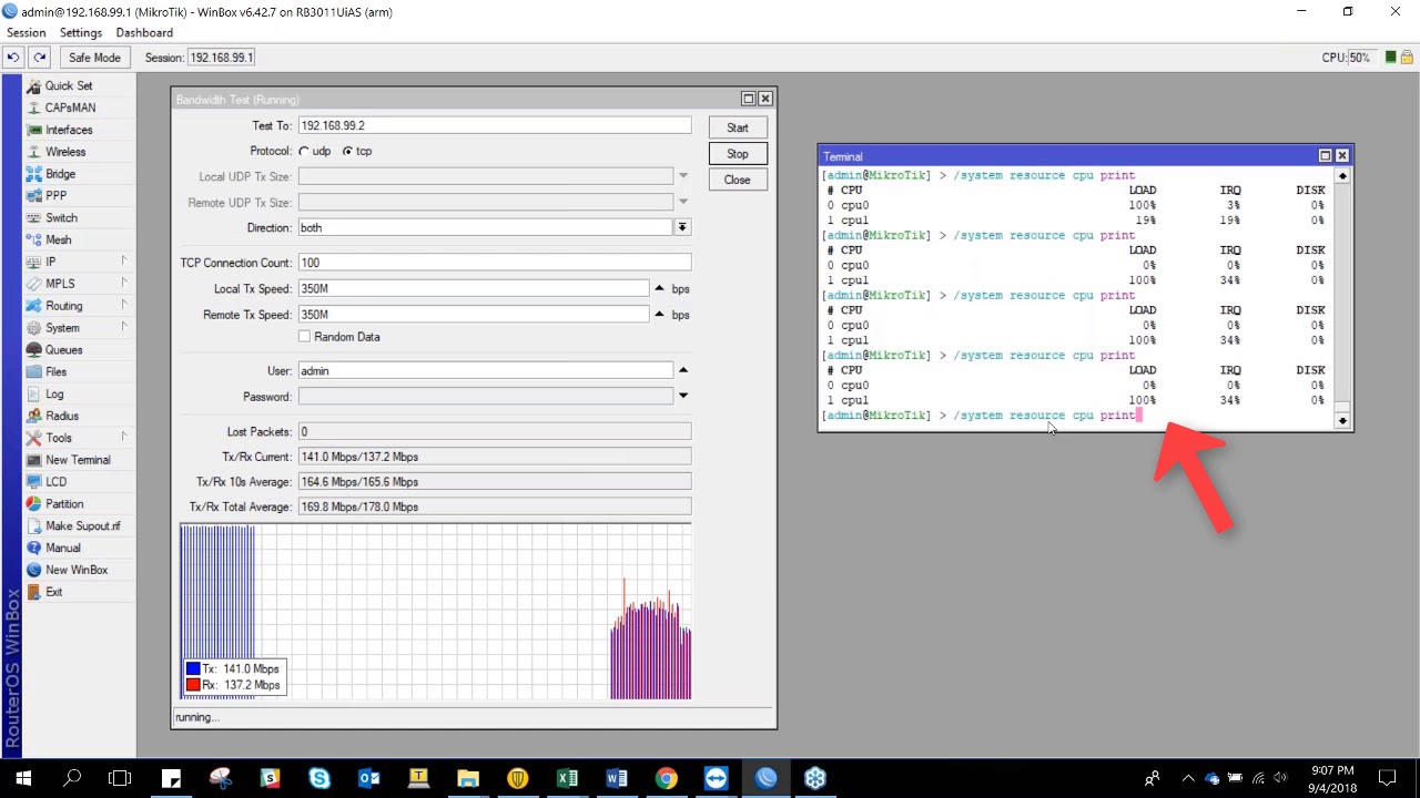 PTP550 LinkTest Part4