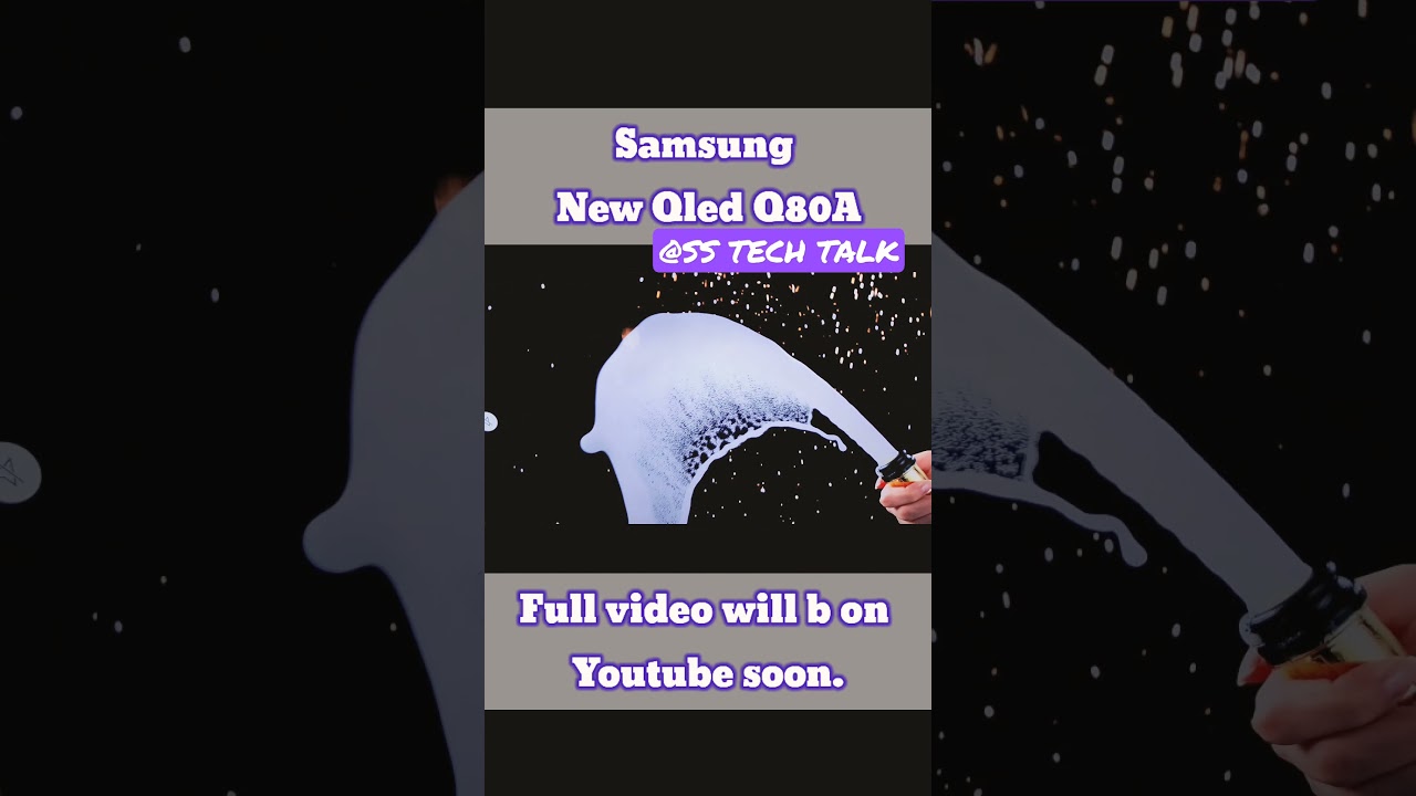 Samsung Qled Q80A 2021 new model smart tv ,pc on tv,  voice assistance, soon on youtube.#subscribe