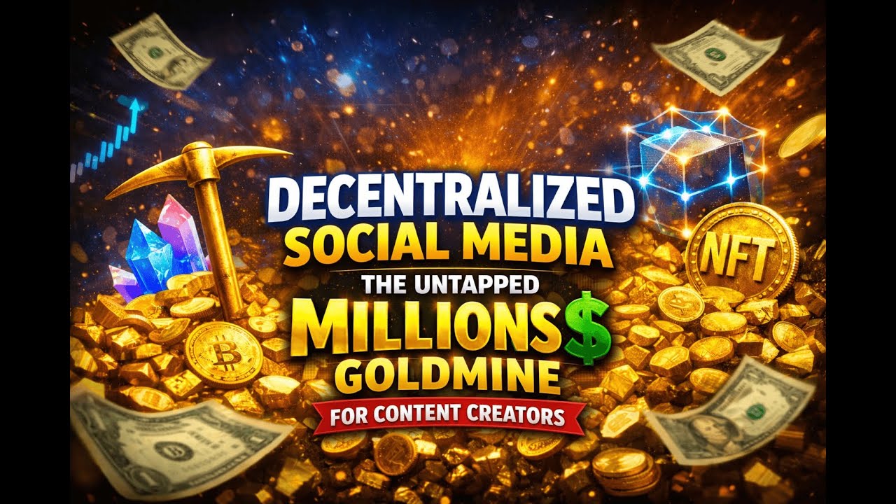 Decentralized Social Media: The Untapped Goldmine 💰 for Content Creators