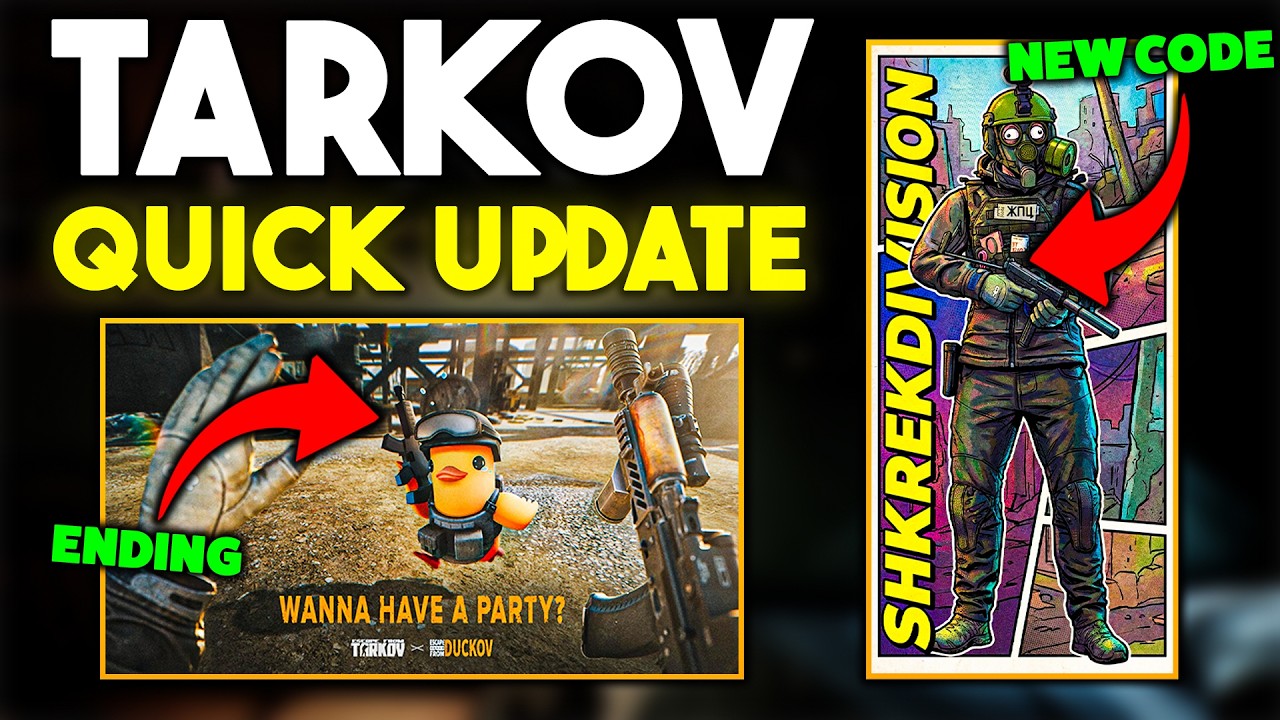 FREE Shkrek Loadout in Tarkov?!😂New Code + Duckov Event Ending!