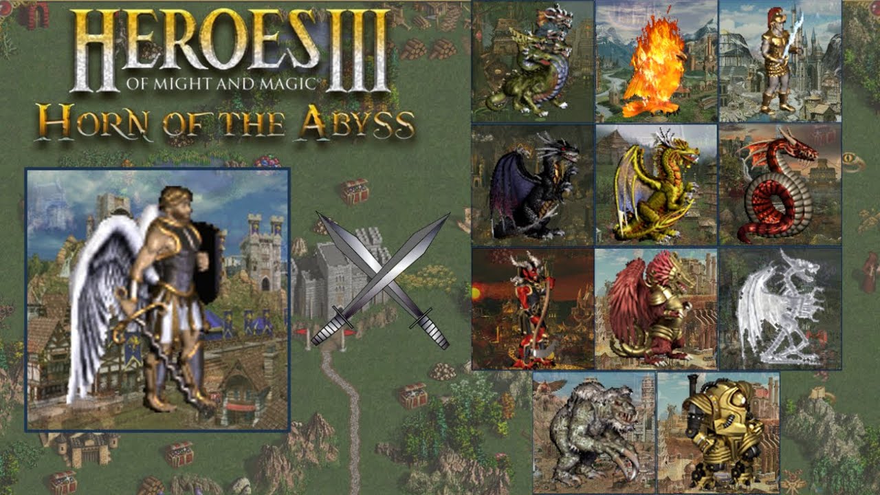 The Ultimate Epic Arch Angel vs. Other Tier 7+ Units in HoMM3: HotA - Growth 👼⚔️👿