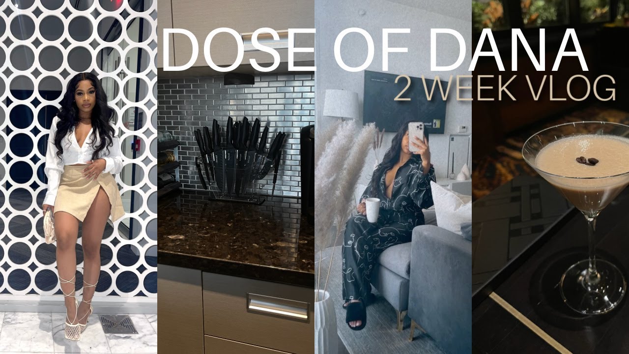 DOSE OF DANA | WHERE I'VE BEEN, NEW LIVING ROOM SETUP, AMAZON HAUL, STYLING OUTFITS + TAKING PICS