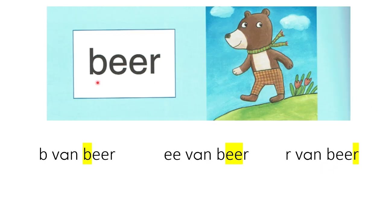 sleutelwoorden mol en beer