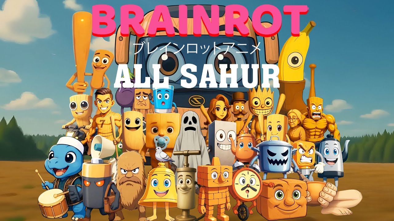 ITALIAN BRAINROT (ALL SAHUR): ANIME OPENING  | ITALIAN & INDONESIAN BRAINROT | Official Music Video