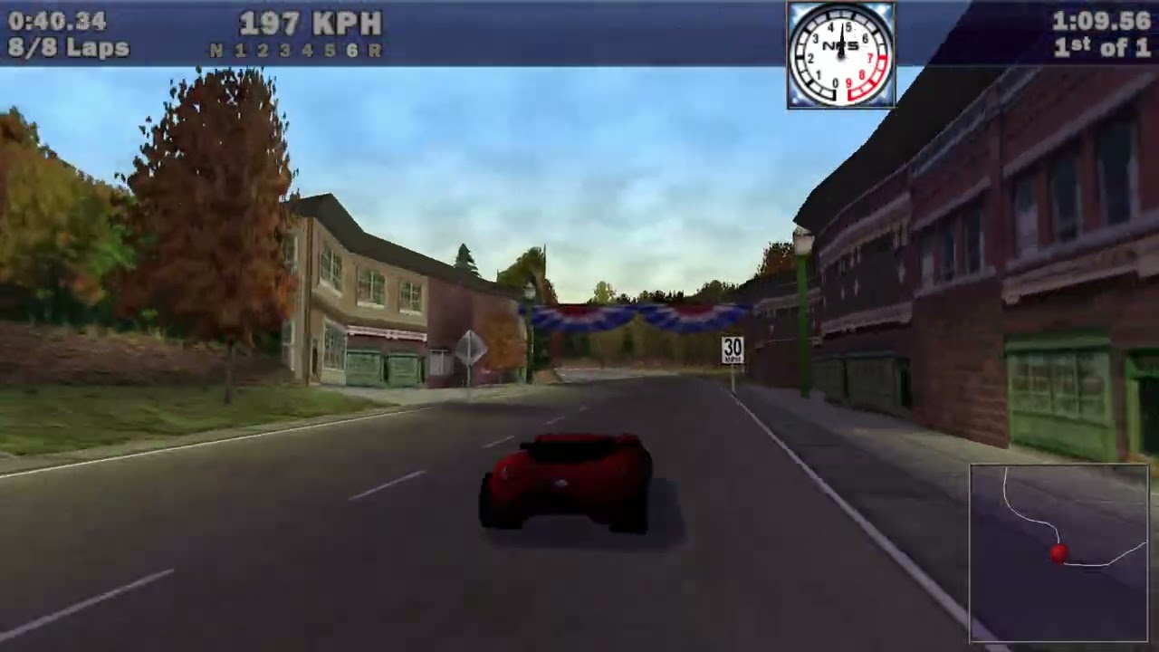 Need for Speed III: Hot Pursuit - Hometown forward in 