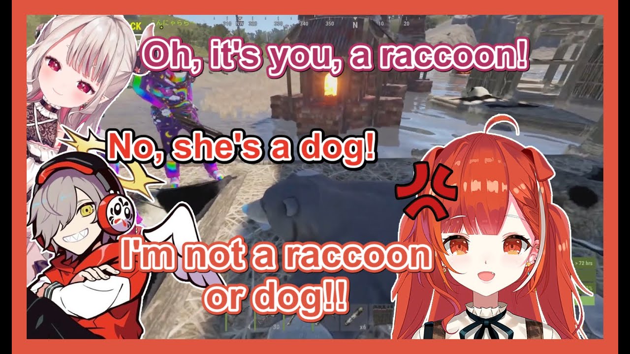 Naraka and Daruma Made Ratna Petit Angry Because They Thought She's Not a Red Panda【Nijisanji/Eng】