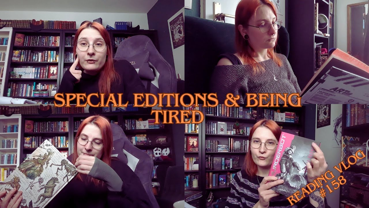 a  tired week of horror & new special editions | weekly reading vlog 158