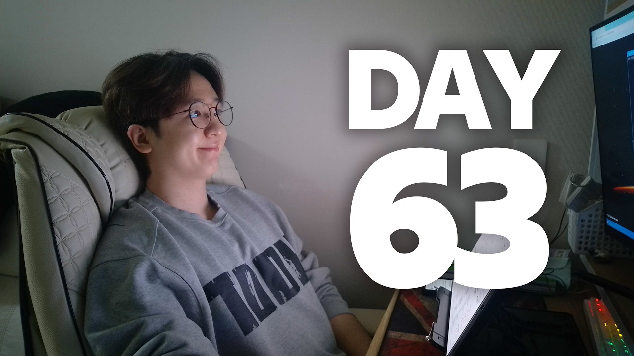 韓国人の2000時間日本語チャレンジ｜63日目📚 Study With Me（スタディー・ウィズ・ミー）