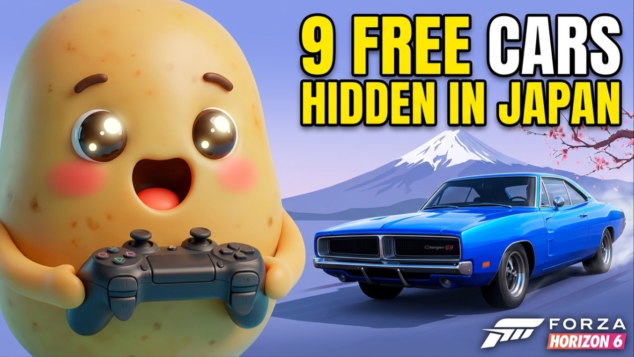 All 9 FREE Hidden Cars in Forza Horizon 6 &mdash; and exactly where to find them