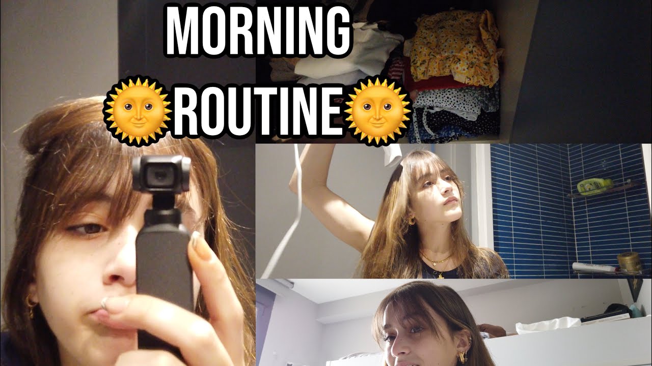 MORNING ROUTINE en mi COLEGIO MAYOR 🌞|| Aureliastars