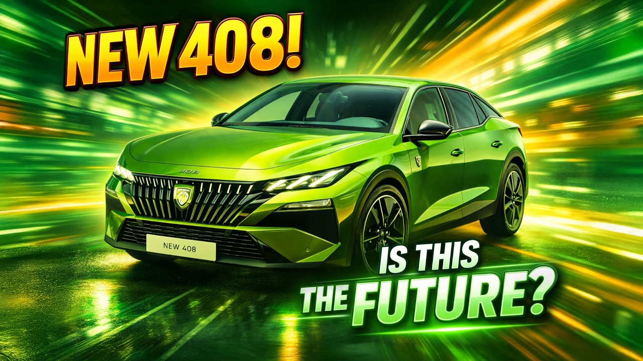 NEW Peugeot 408 First Look: The Future Is Here!