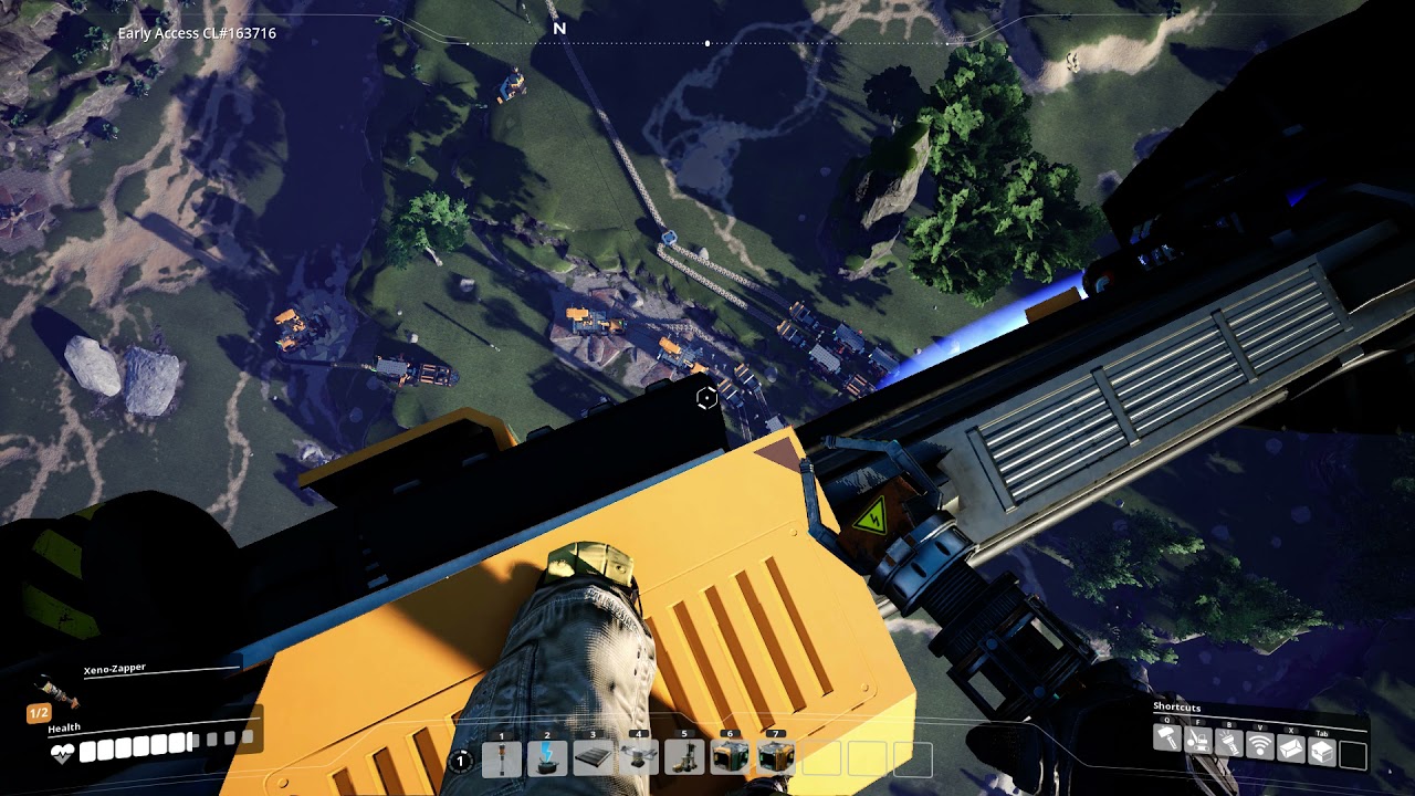 Leap of faith (first death in satisfactory)