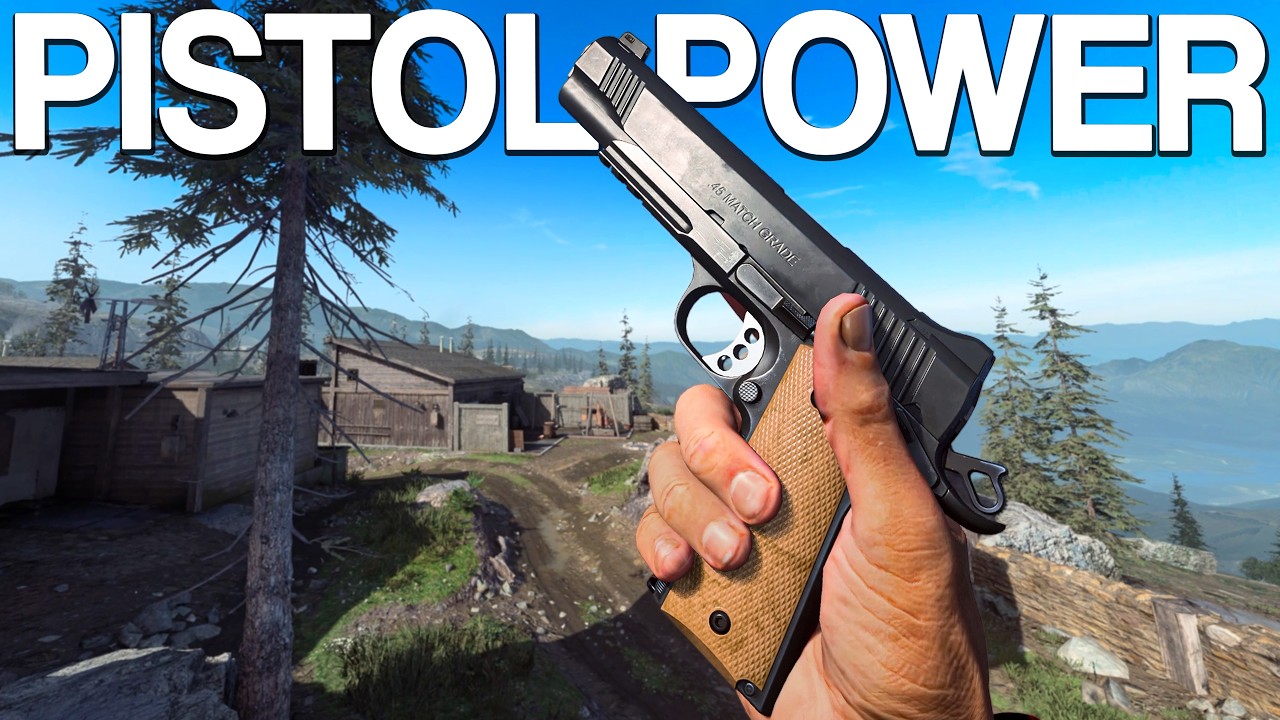 I used Pistols only in MW2019.. and it got crazy 