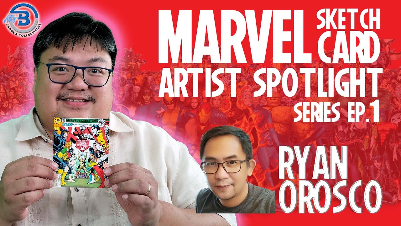MARVEL SKETCH CARD ARTIST EP.1 (RYAN OROSCO)