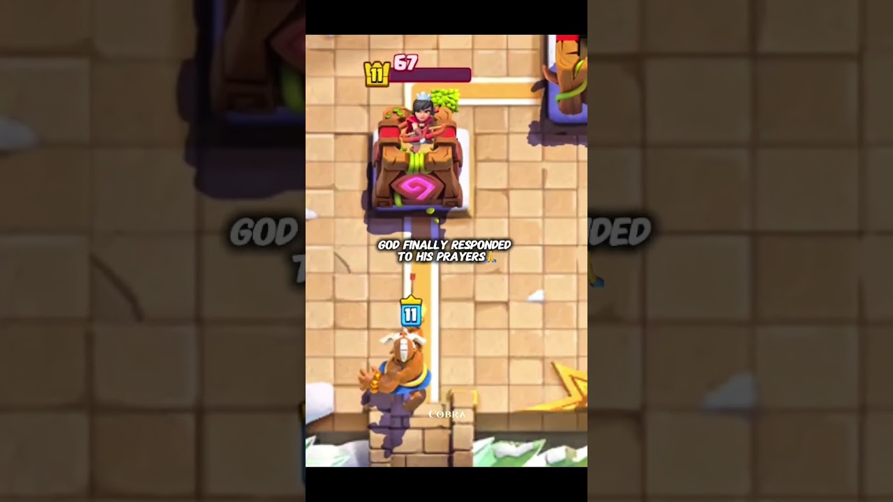 His prayers were finally answered 🙏