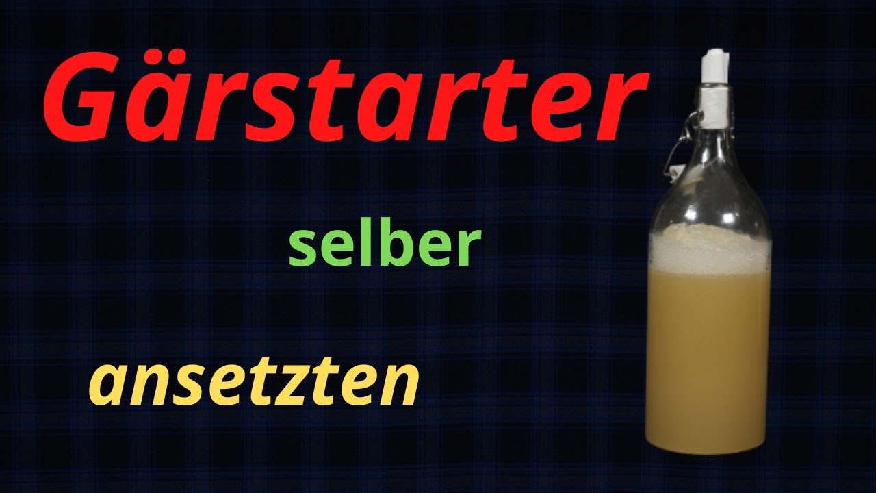 Gärstarter ansetzten für Wein und Met!