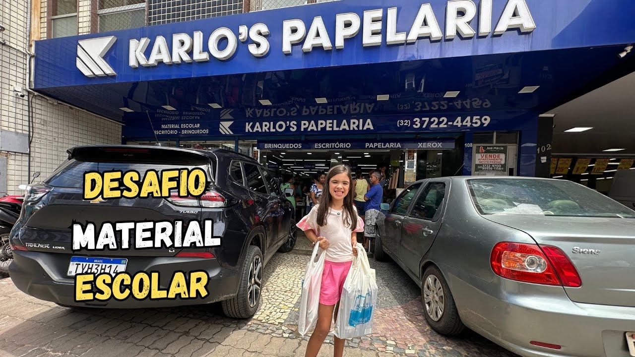 Desafio de Material Escolar 📚