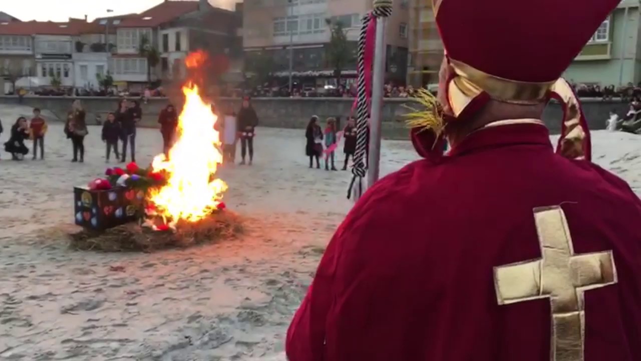 Enterro da Mikaela de Buno do Faustino de Malpica e do Caietano de Laxe
