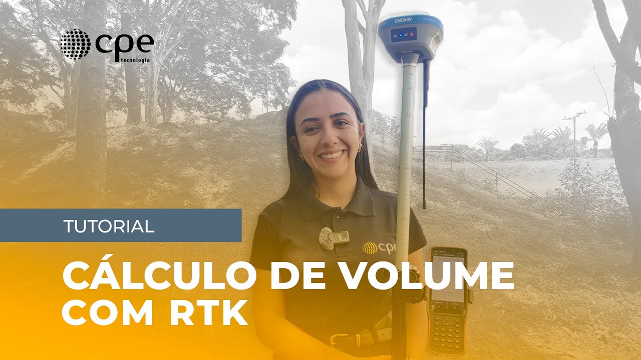 Como realizar cálculo de Volume com RTK