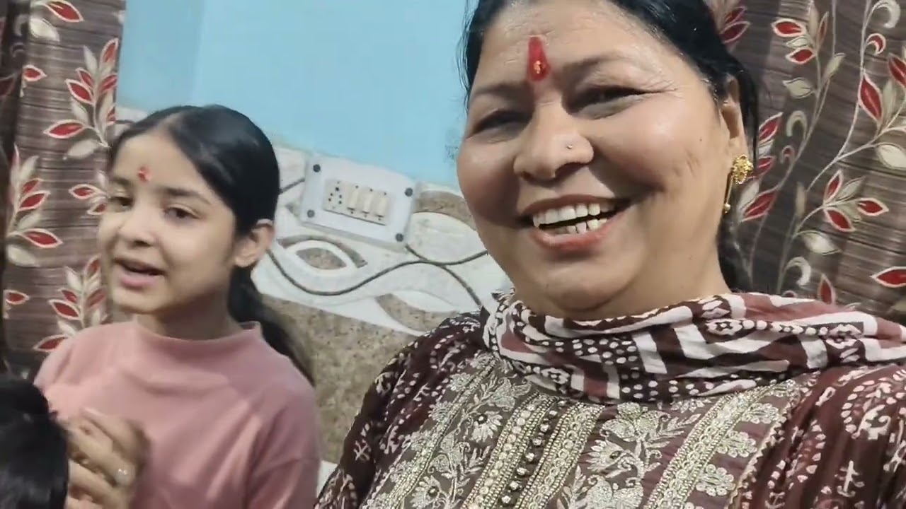 मेरी वैष्णवी का जन्मदिन और बच्चों की मौज मस्ती