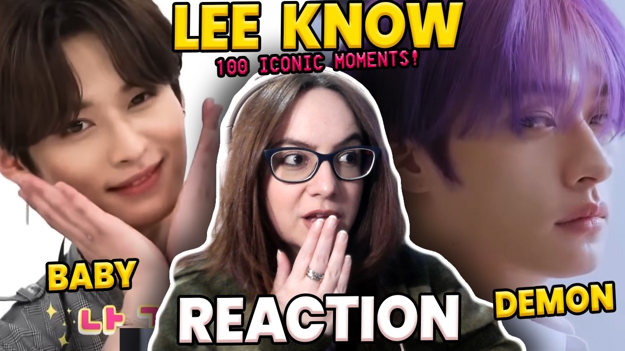 STRAY KIDS LEE KNOW 100 ICONIC MOMENTS | REACTION
