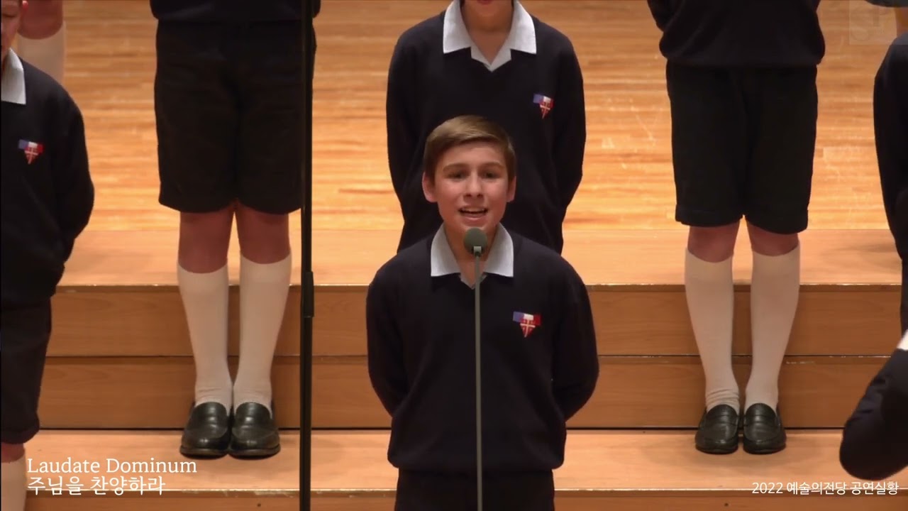 라우다테 도미눔(Laudate Dominum) | 파리나무십자가 소년합창단 Les Petits Chanteurs à la croix de bois 2022