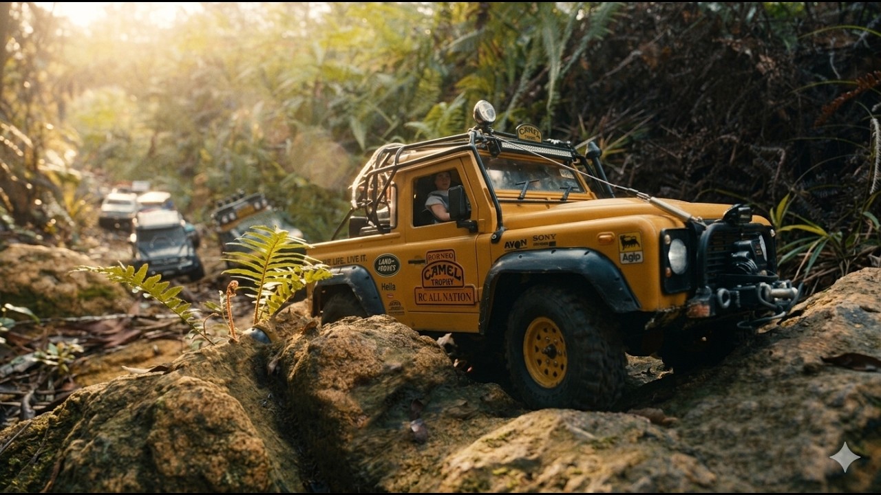 Mabar extreme rc adventure track panjang 3,5km nanjak terjal