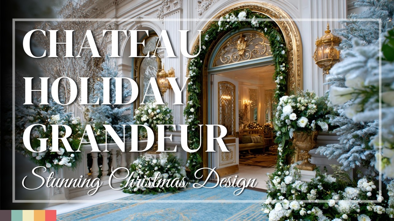 French Chateau Winter Elegance ❄️ A Brilliant Royal-Inspired Christmas Atmosphere for 2025
