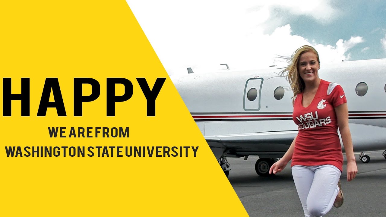 Pharrell Williams - HAPPY (We are from WSU)