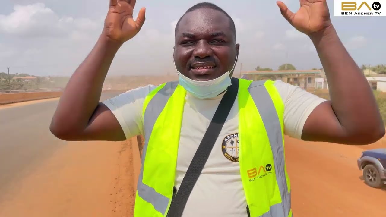 “Sad Scenes! Thick Clouds of Dust Cover the 30KM Kasoa–Winneba Road Construction Stretch | Full Upd