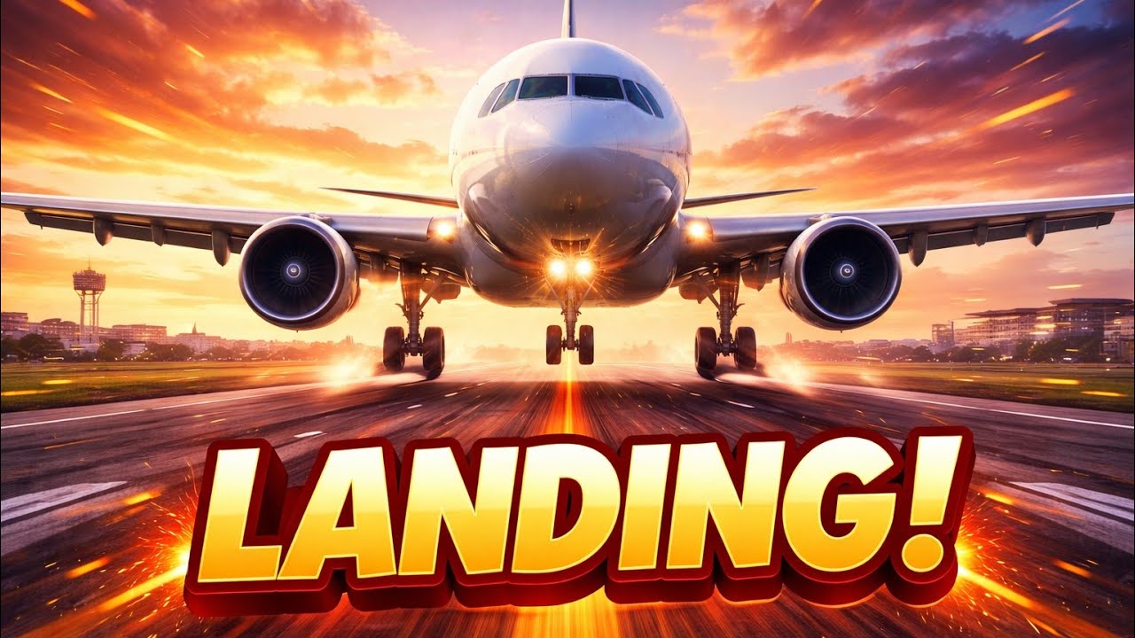 Landing to  Airport 