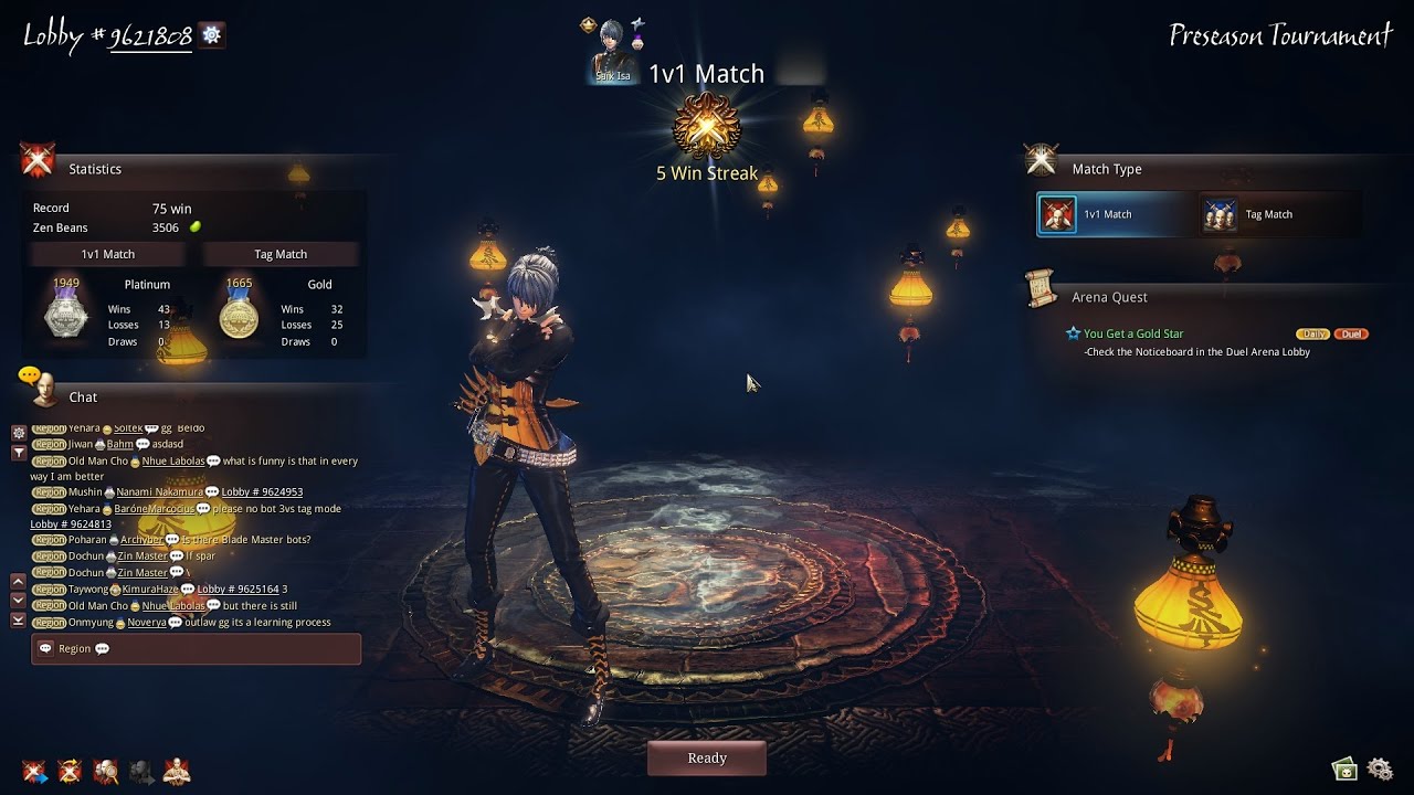 Blade & Soul - Assassin Vs Kung Fu Master (Arena PvP)
