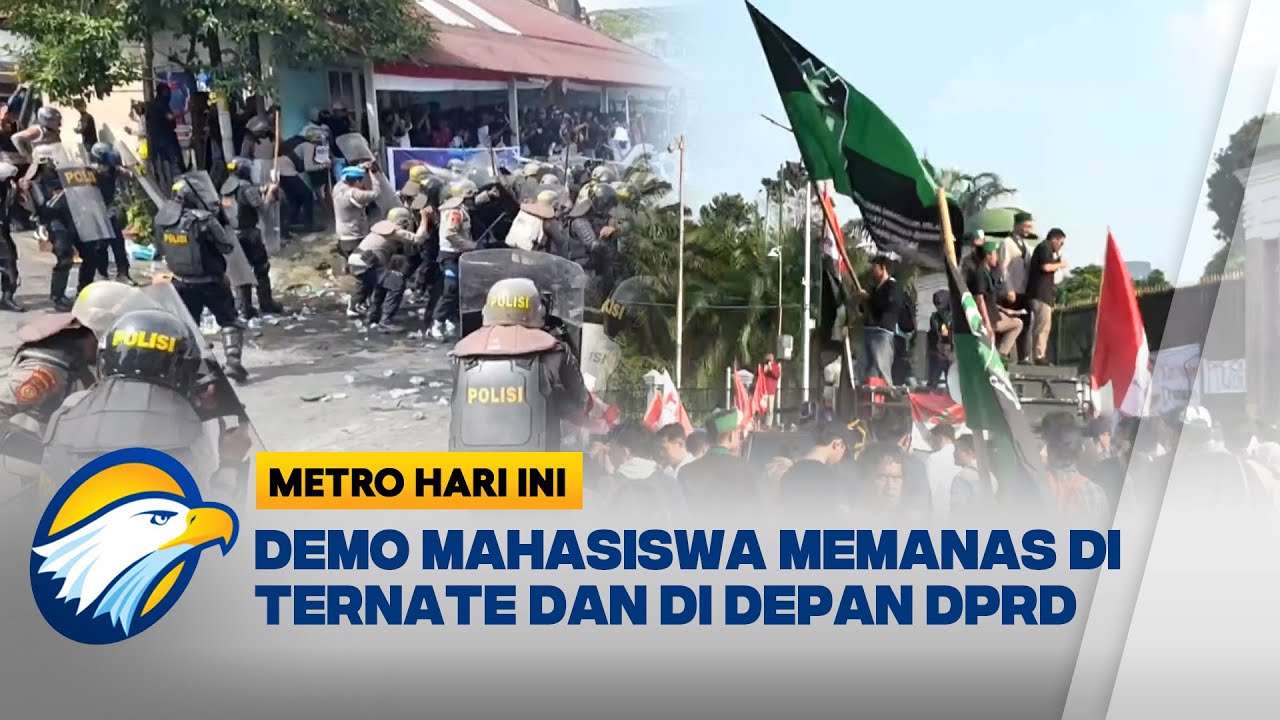 Dari Ternate hingga Makassar, Mahasiswa Serentak Gelar Aksi di Sejumlah Daerah - Metro Hari Ini