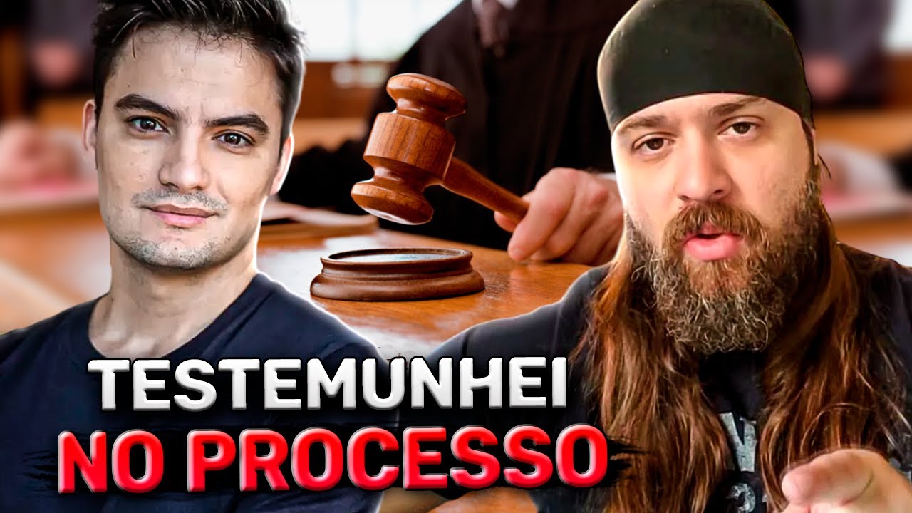 FUI TESTEMUNHA NUM PROCESSO ENTRE FELIPE NETO E NANDO MOURA