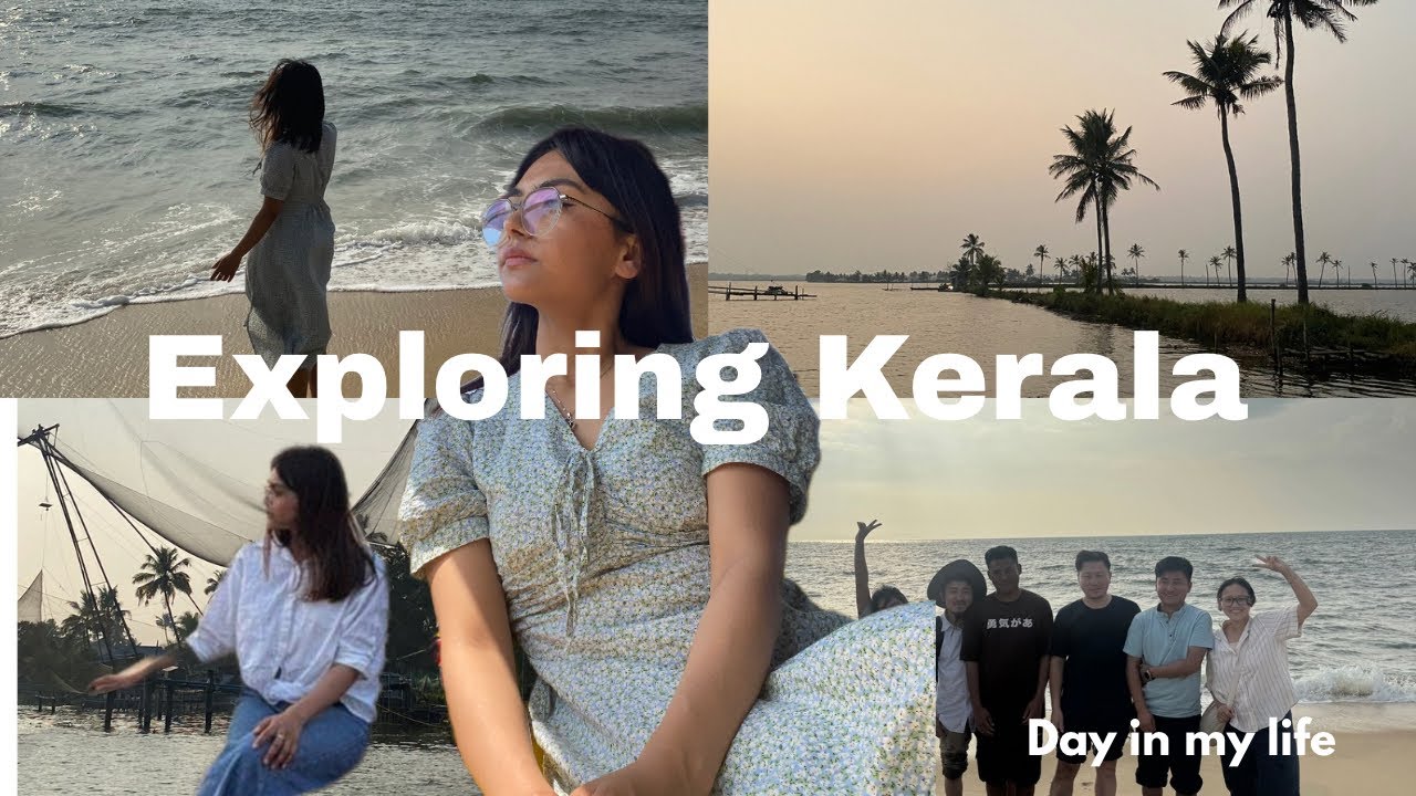 Travelling/Exploring Kerala for the first time|| Fun time at Kochi|| Black water|| Villages|| Island
