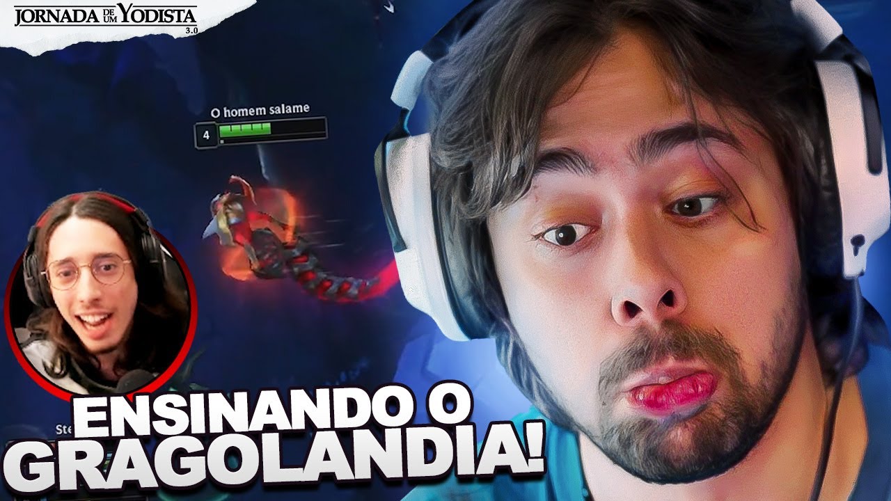 GRAGOLANDIA FOI MEU ALUNO POR 1 DIA | JORNADA DE UM YODISTA 3.0 (EP. 36)